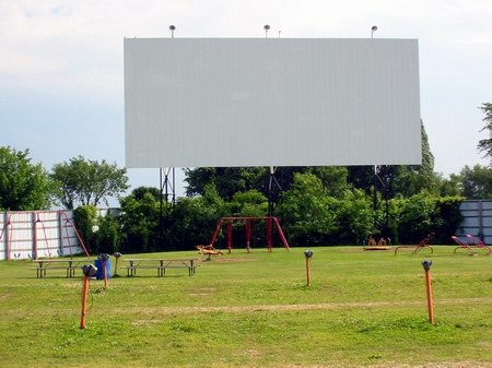 5 Mile Drive-In Theatre - FRONT OF SCREEN